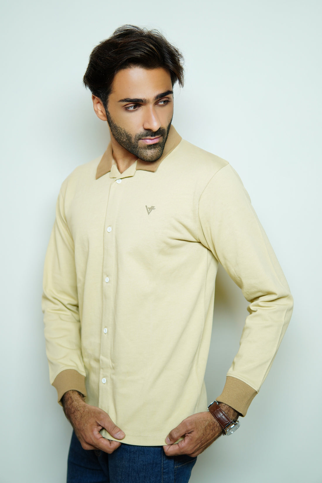 Oxford Beige Classic Shirt