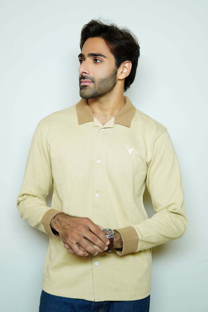 Oxford Beige Classic Shirt