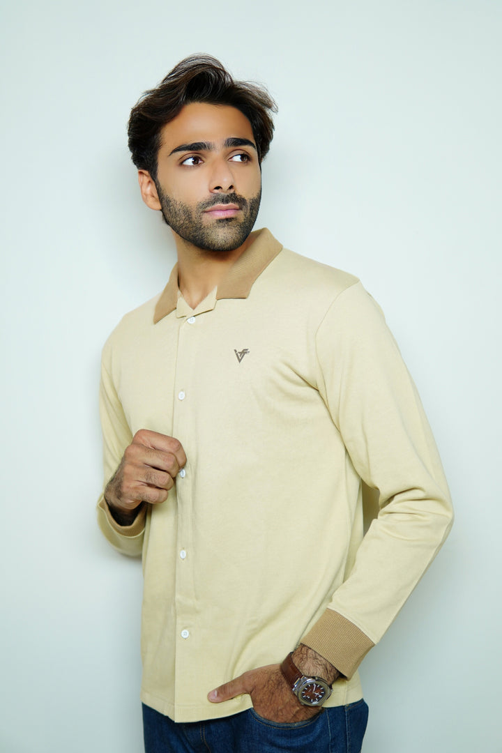 Oxford Beige Classic Shirt