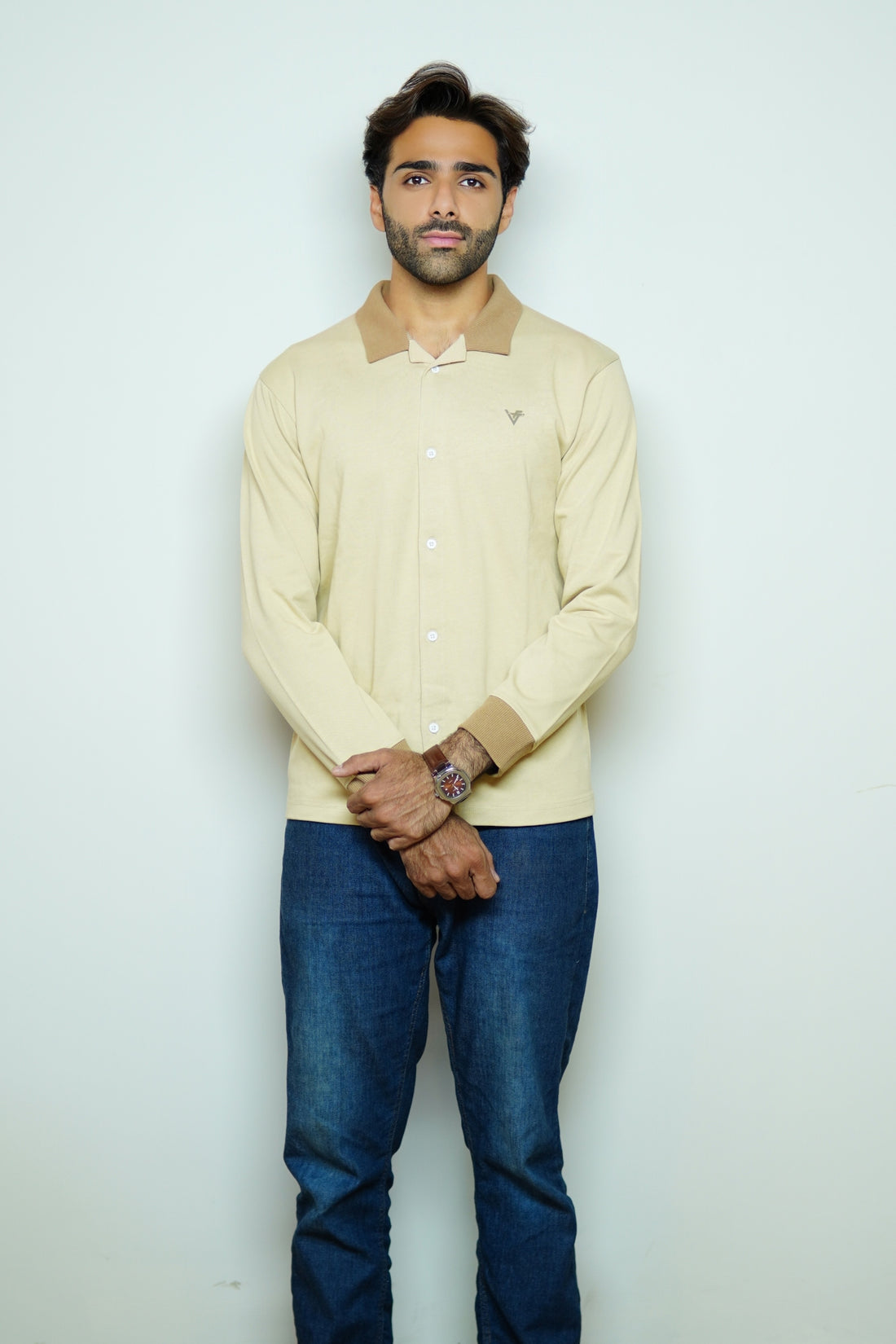 Oxford Beige Classic Shirt