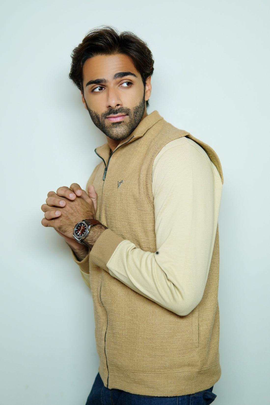 Classic Camel Textured S/L Jacket