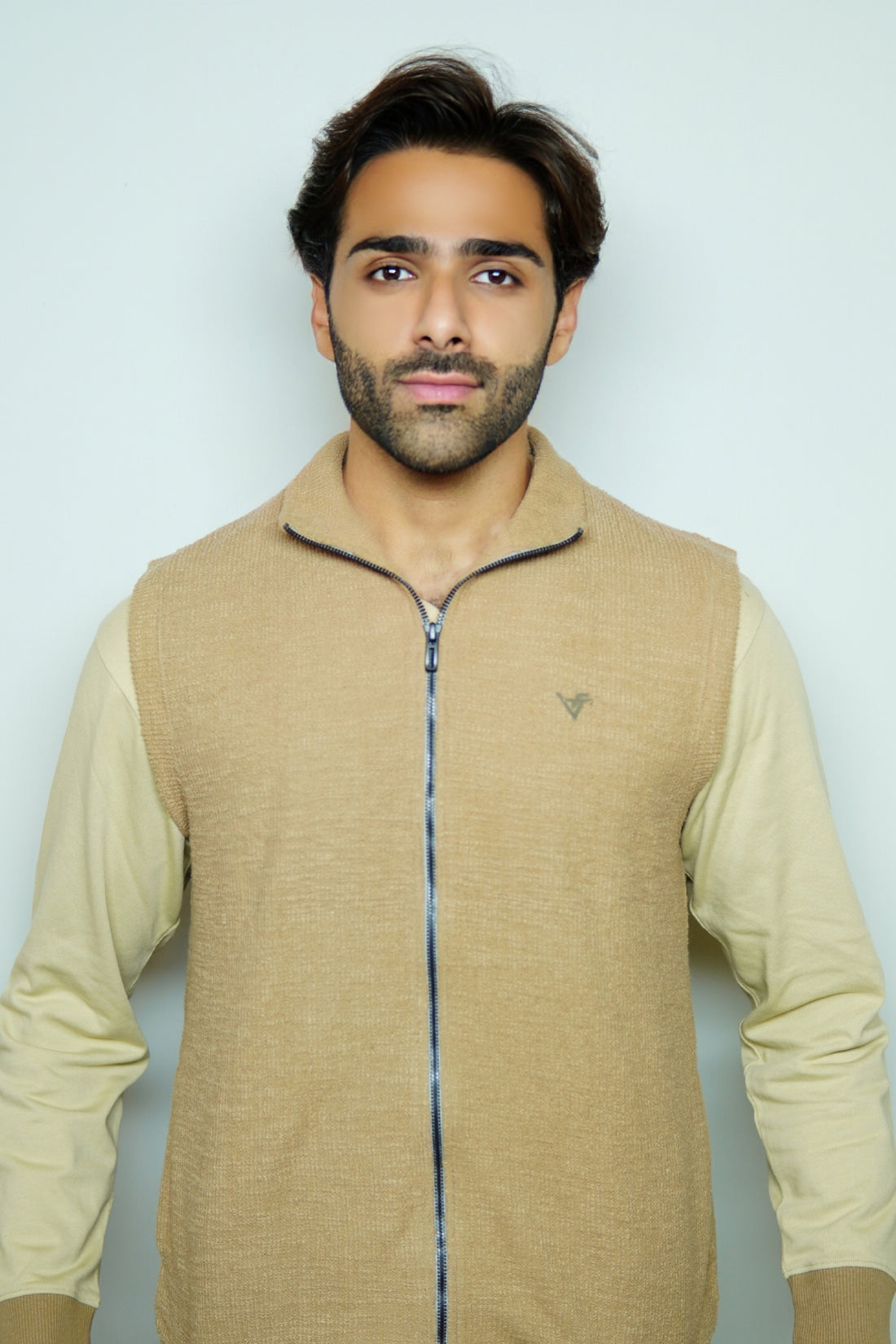 Classic Camel Textured S/L Jacket