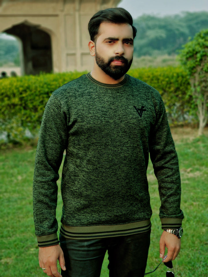 Dark Olive Green Sweatshirt 