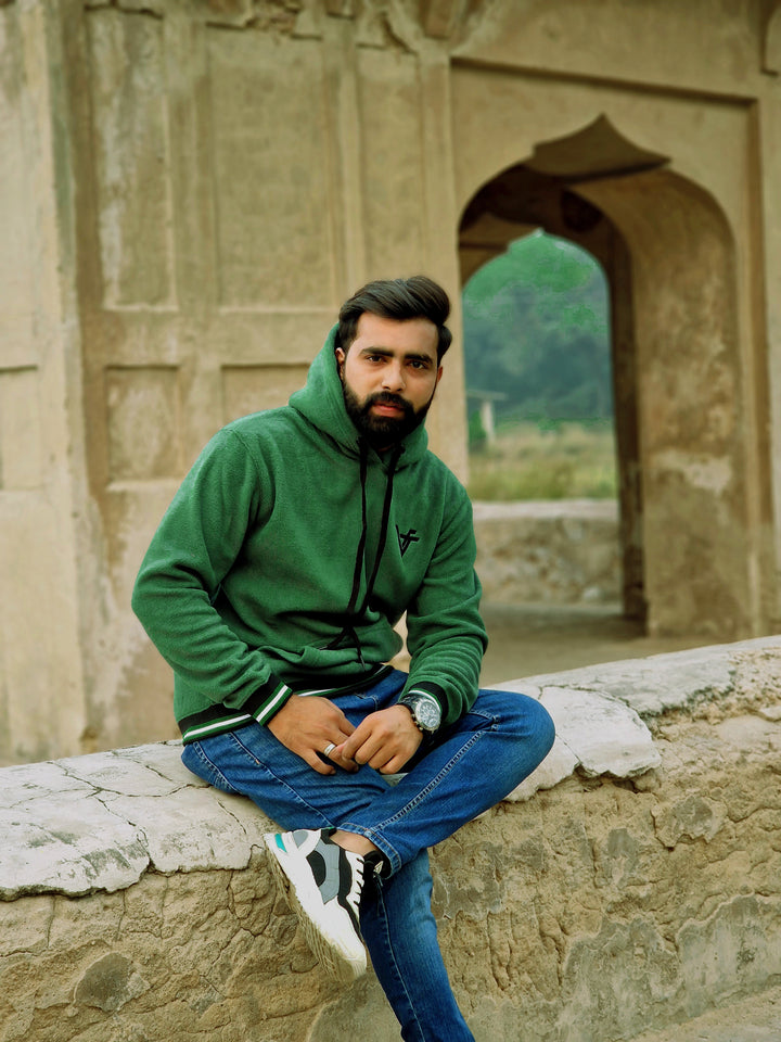 Mate Green Men's Hoodie - VogueFashions