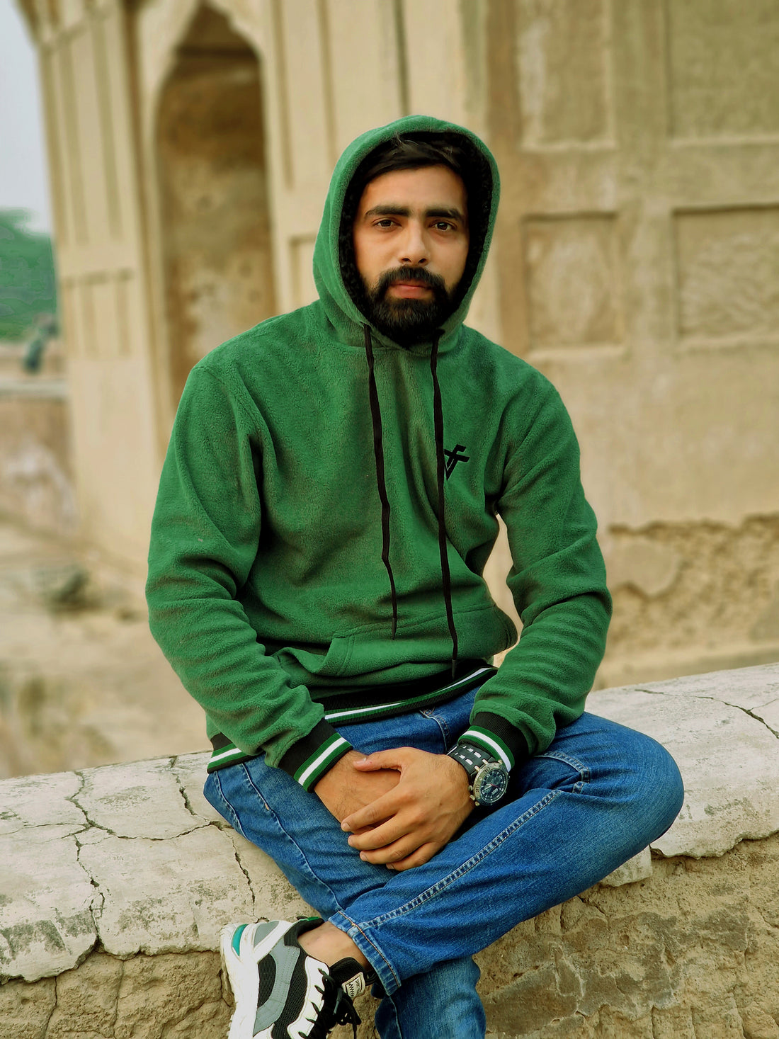Mate Green Men's Hoodie - VogueFashions