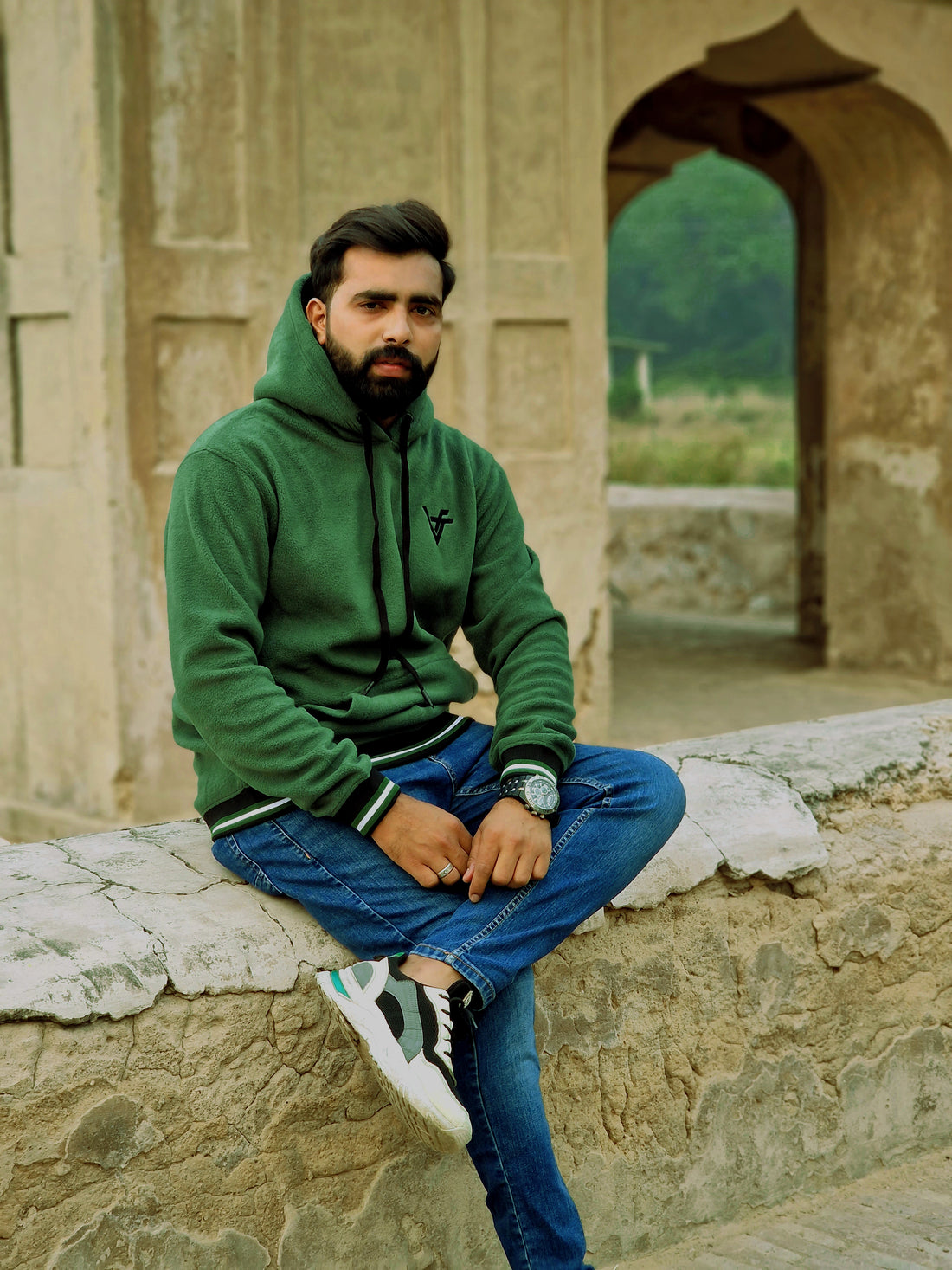 Mate Green Men's Hoodie - VogueFashions