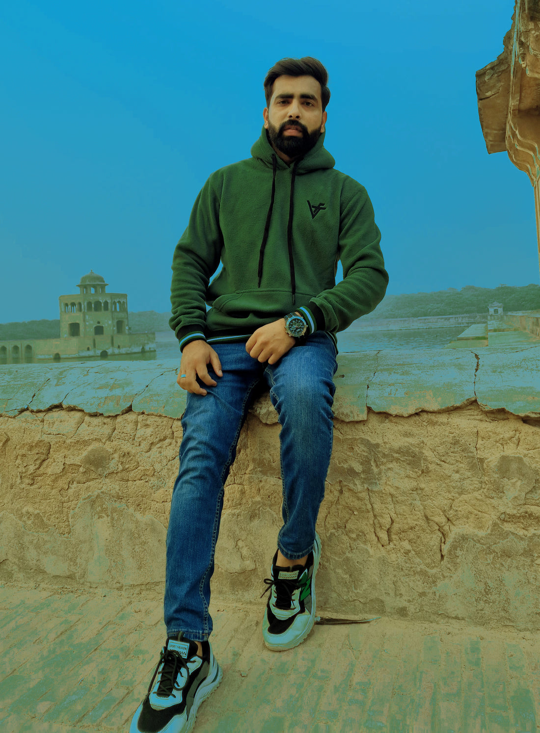 Mate Green Men's Hoodie - VogueFashions
