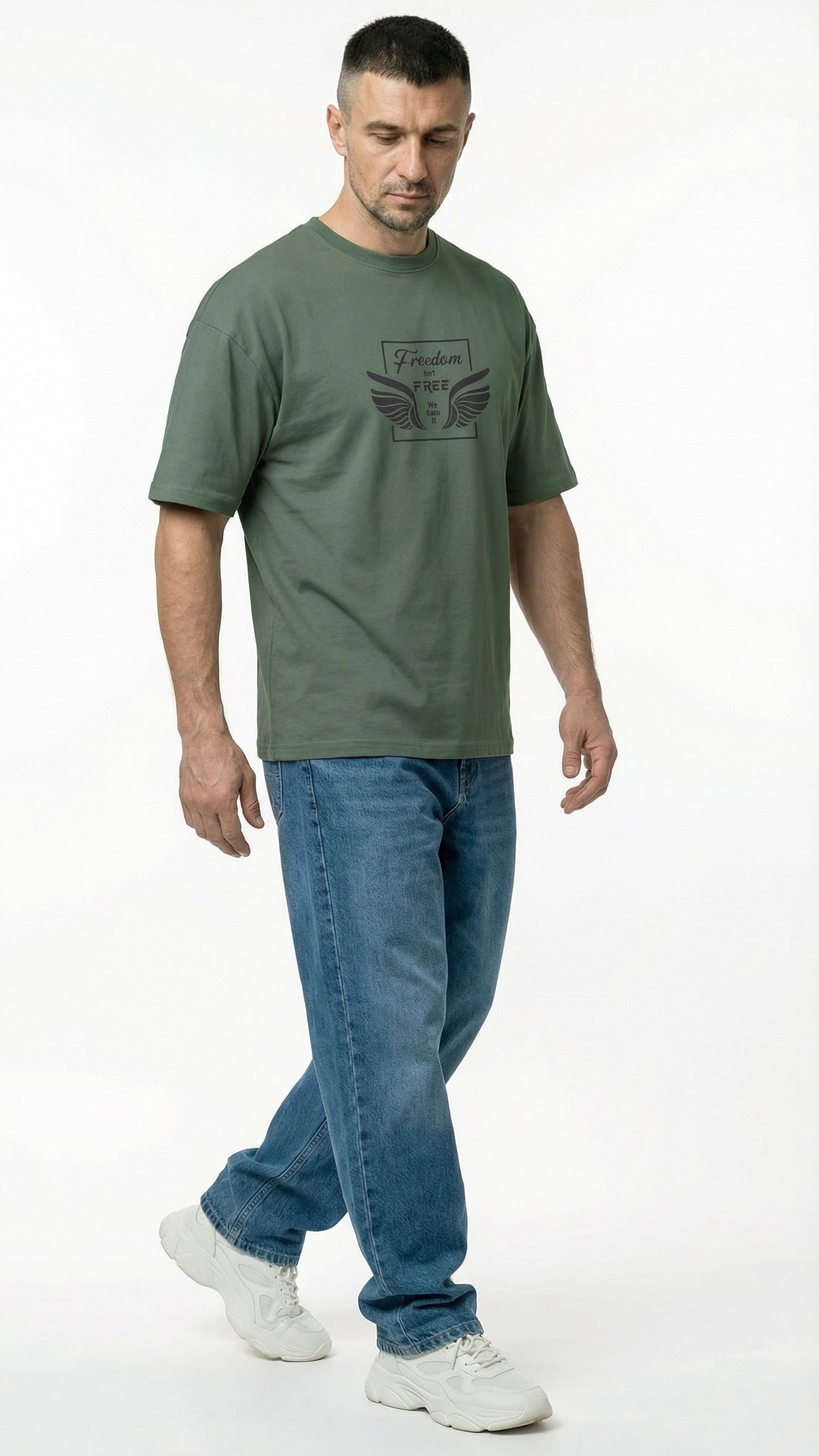 Freedom Emerald Dropshoulder T-Shirt