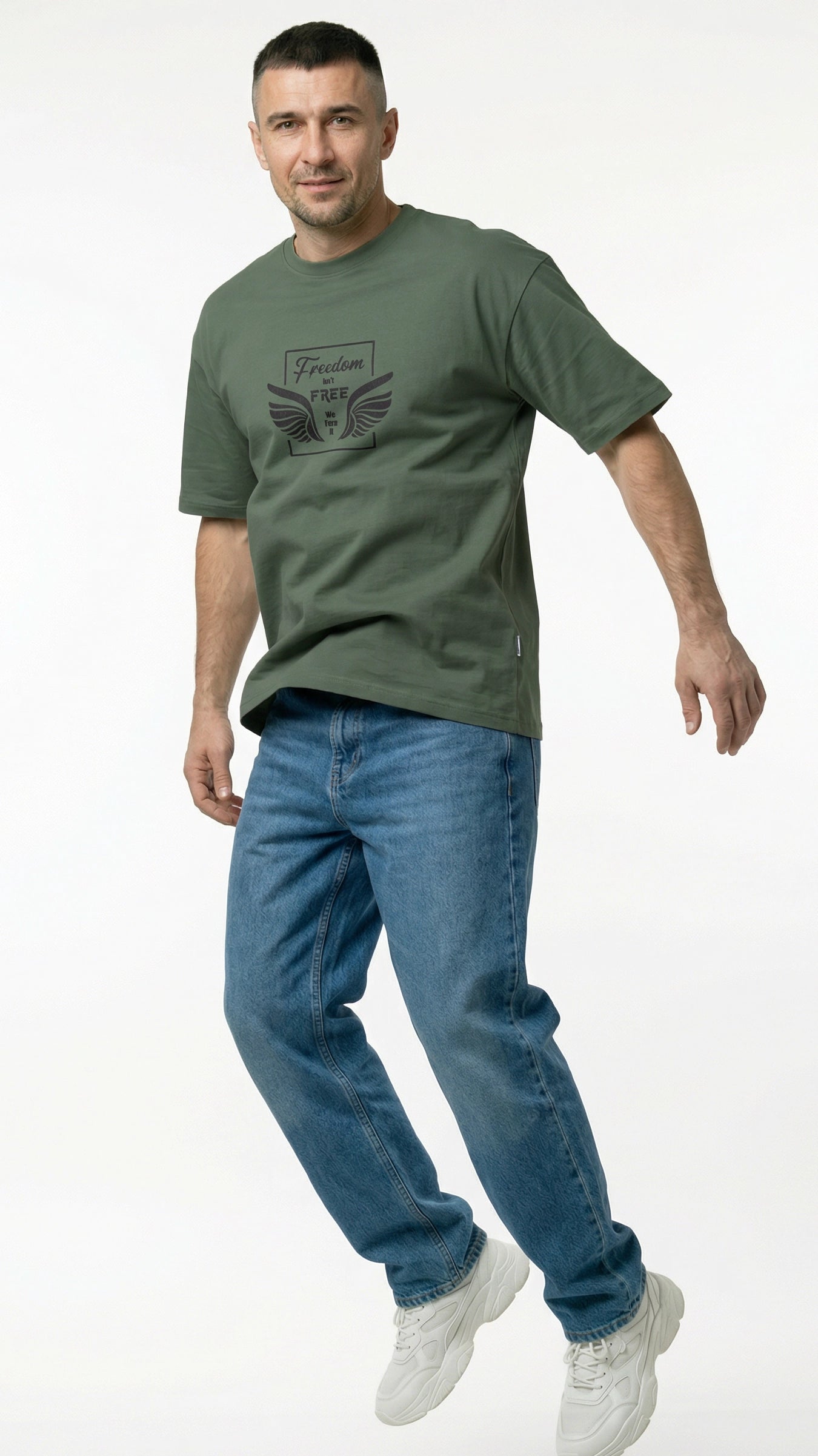 Freedom Emerald Dropshoulder T-Shirt