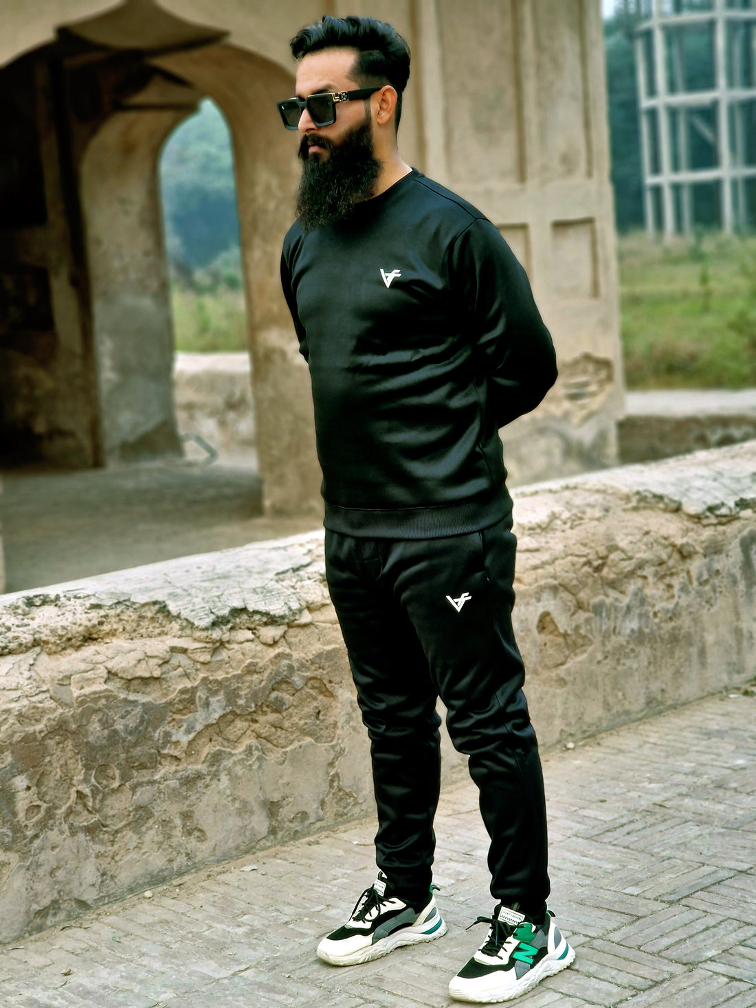 Premium Quality Black Fleece Track Suit