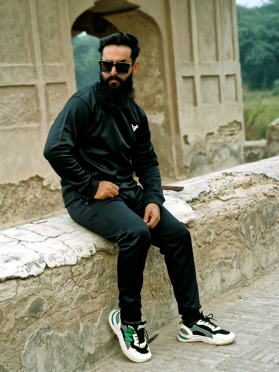 Premium Quality Black Fleece Track Suit