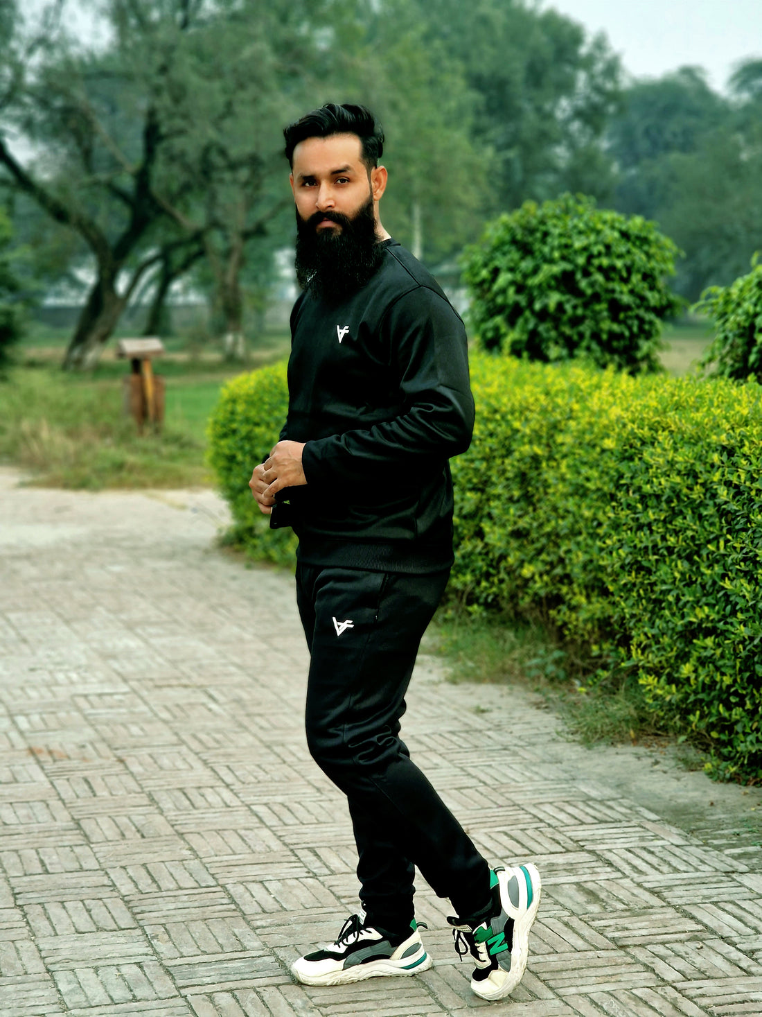 Premium Quality Black Fleece Track Suit