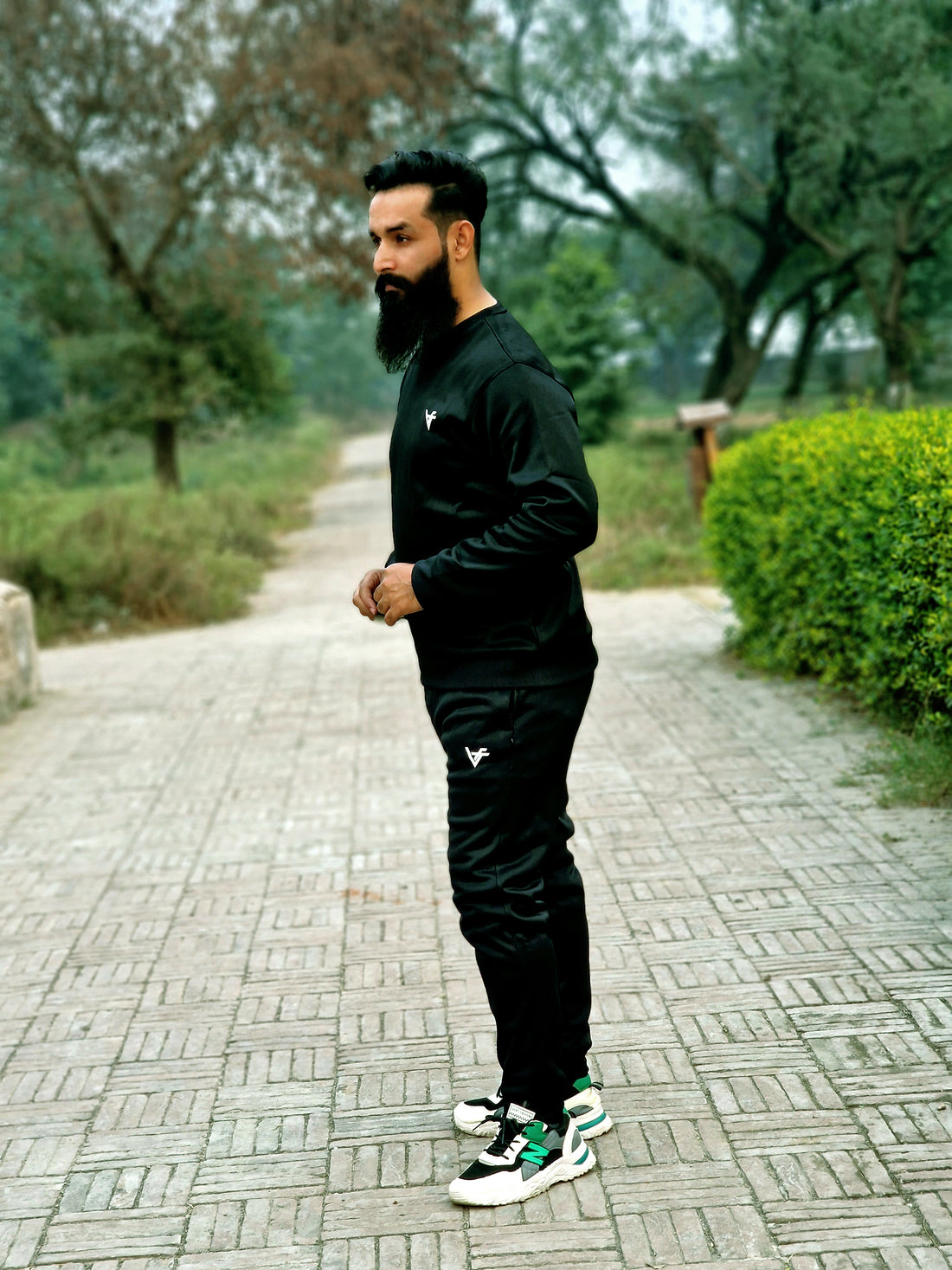 Premium Quality Black Fleece Track Suit