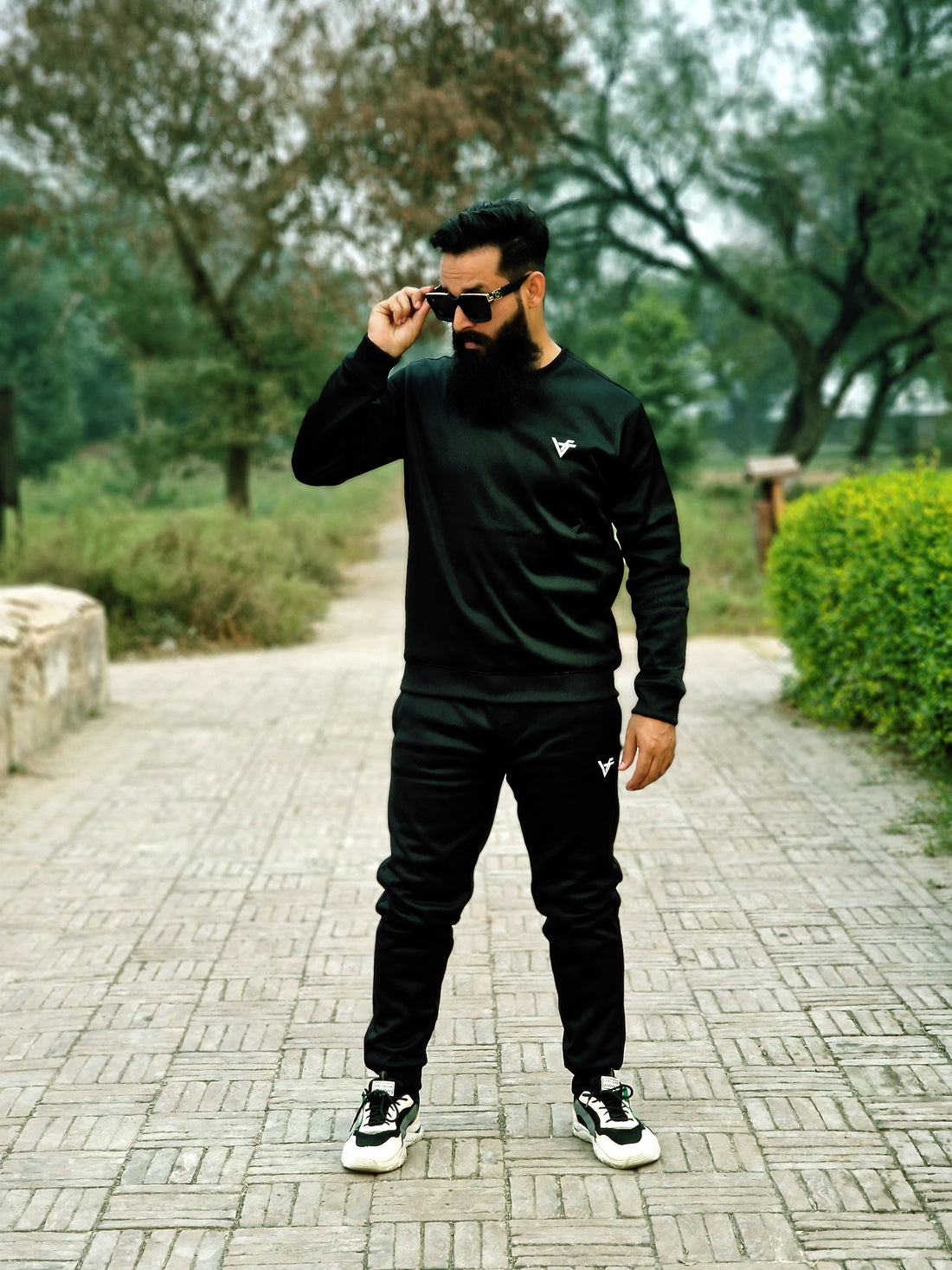 Premium Quality Black Fleece Track Suit