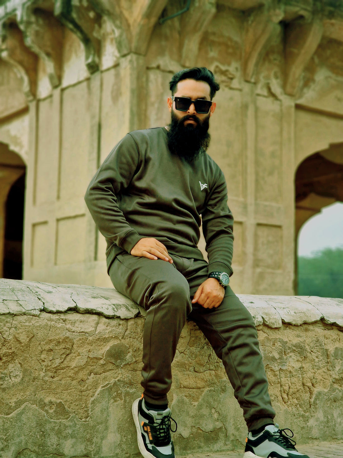 Olive Green Premium Quality Track Suit