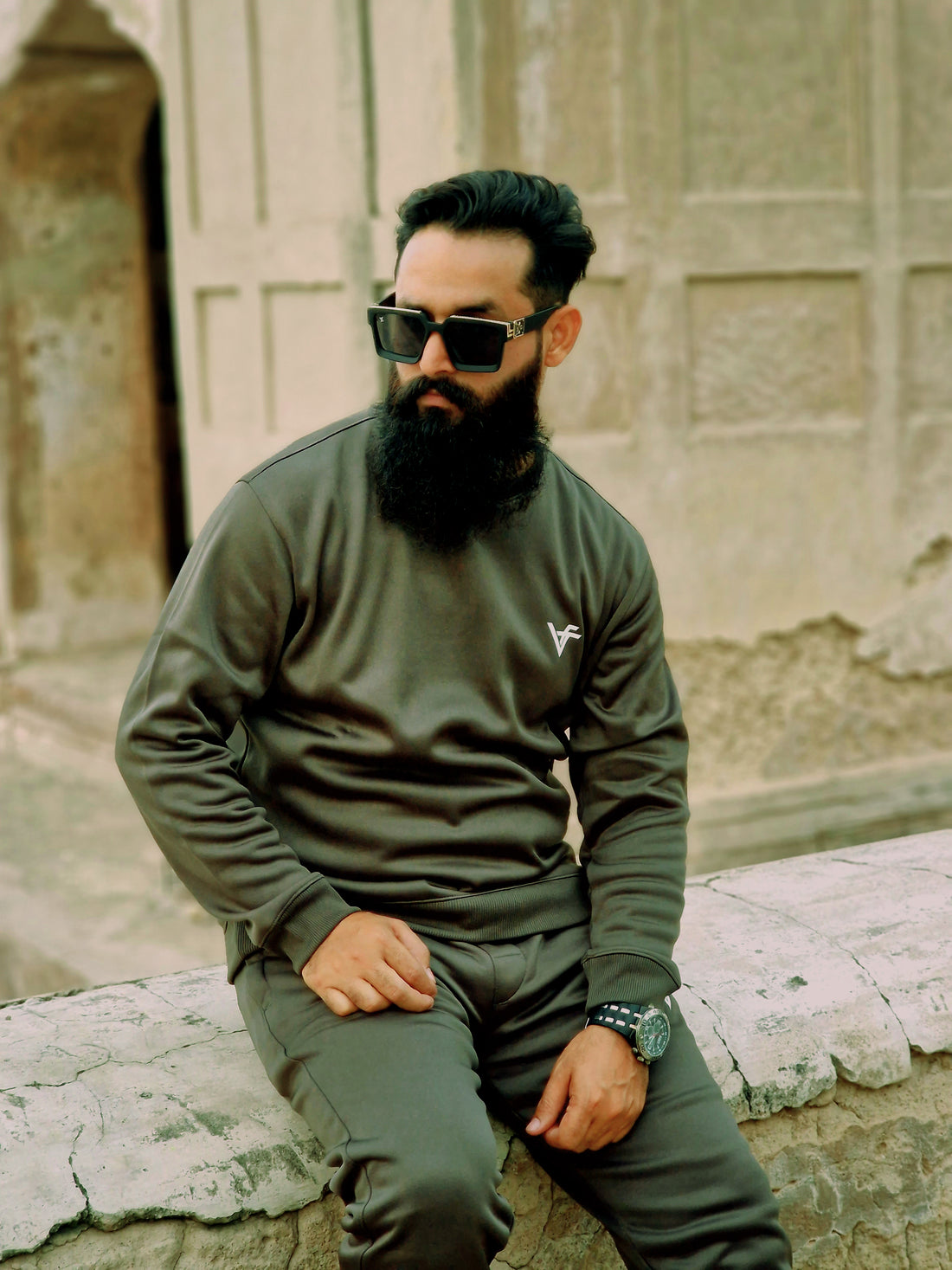 Olive Green Premium Quality Track Suit