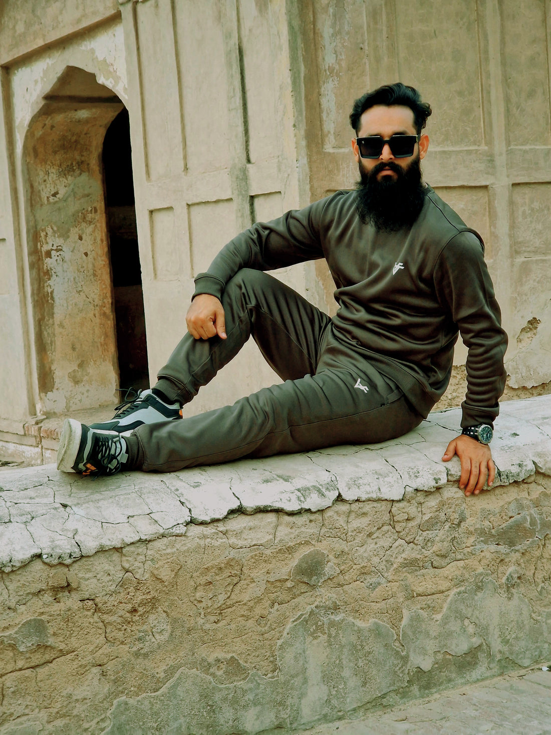 Olive Green Premium Quality Track Suit