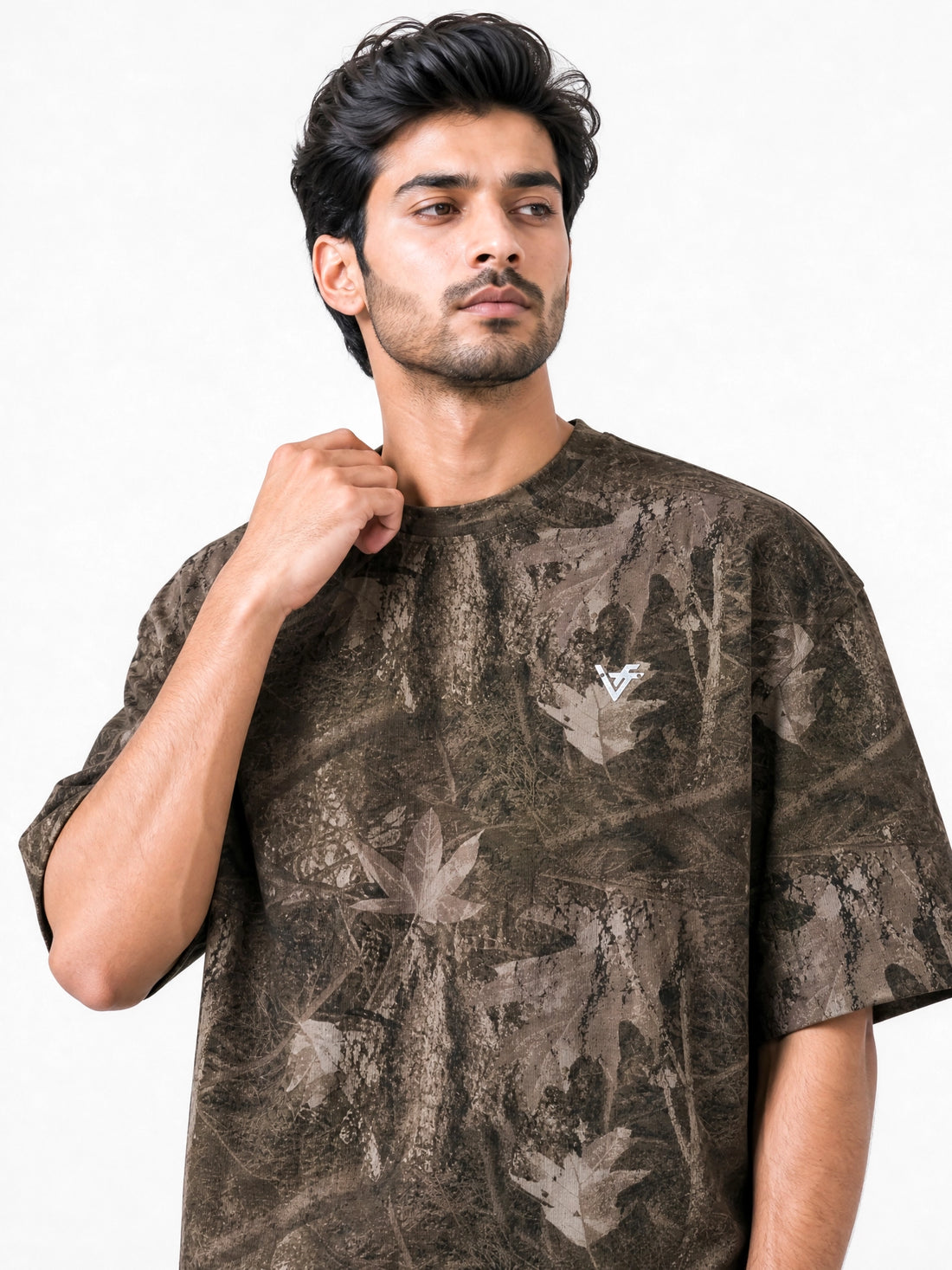 Unisex Forest Printed Baggy Fit Tracksuit