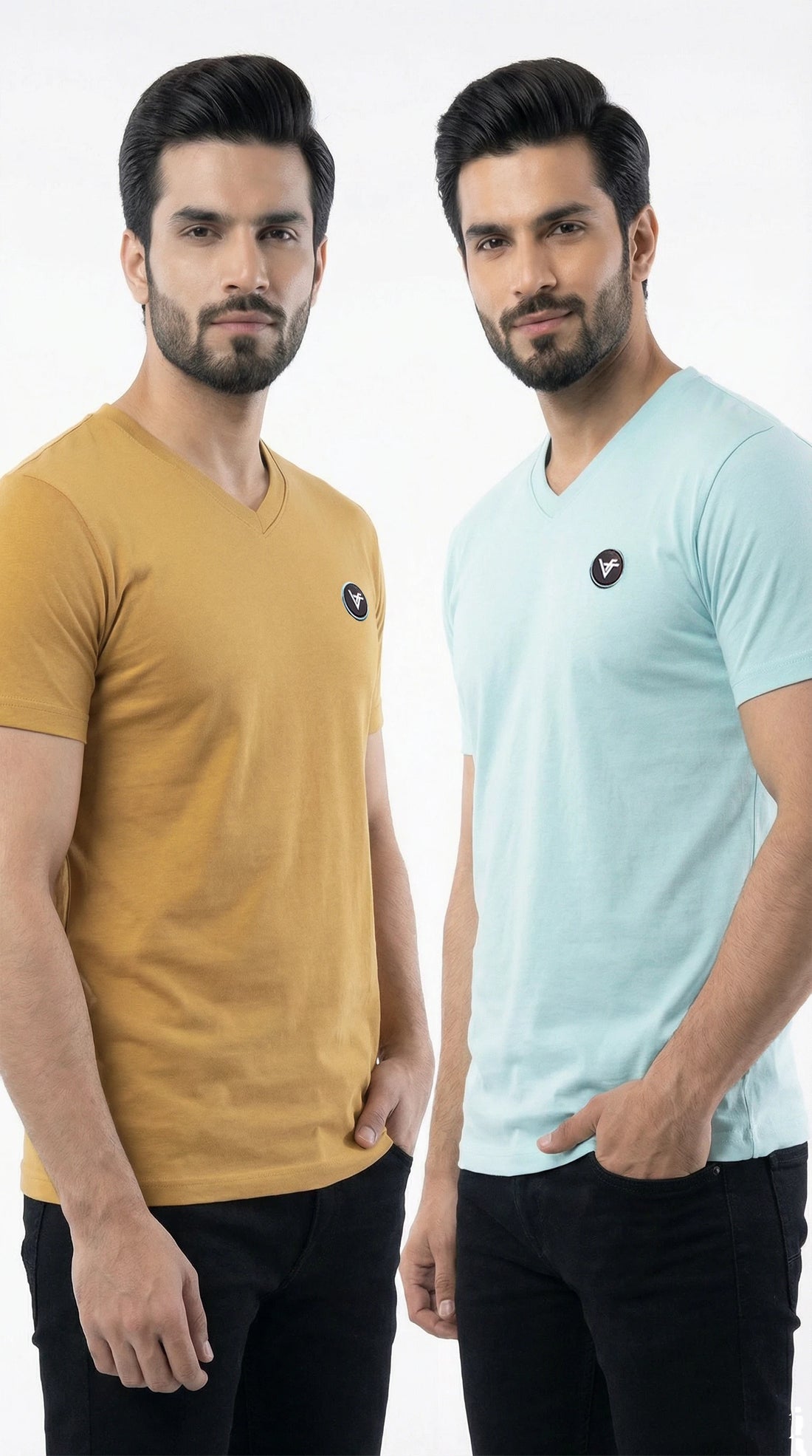 Extra Discounted Dual V-Neck Tee Bundle