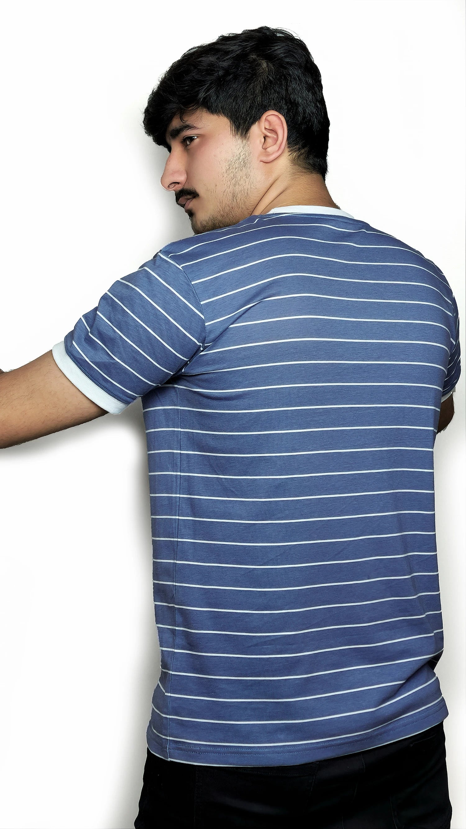 The Cloudline Tee – White Rib Edition