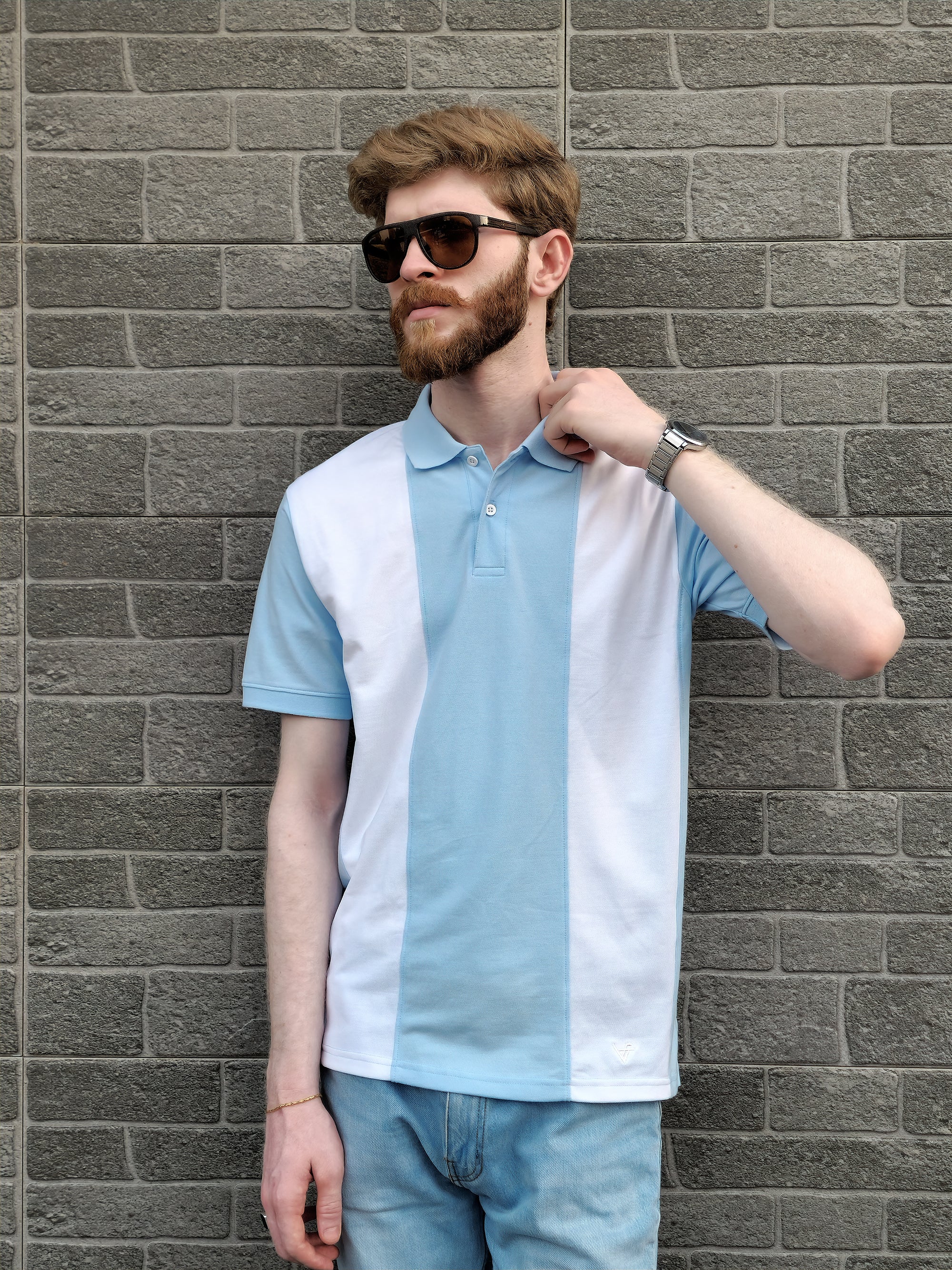 The Iceflow Polo – White Stream Design