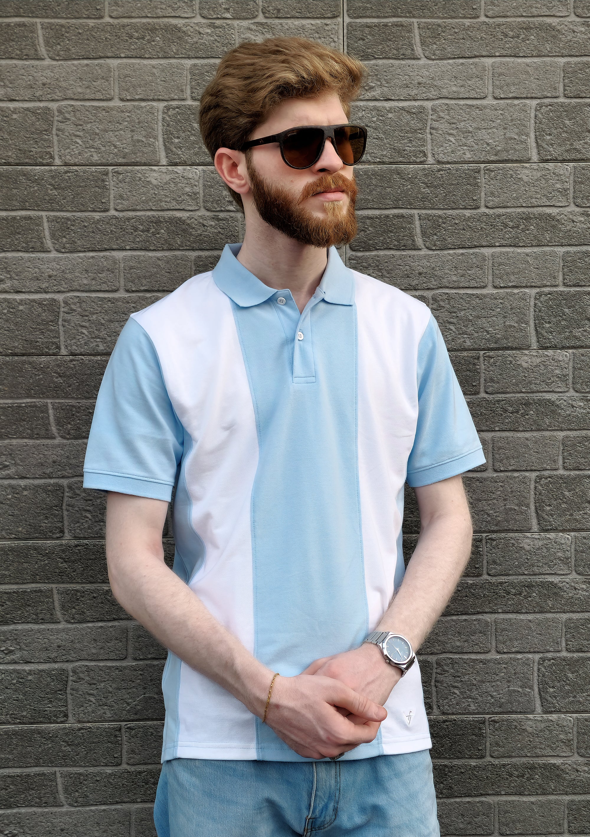 The Iceflow Polo – White Stream Design