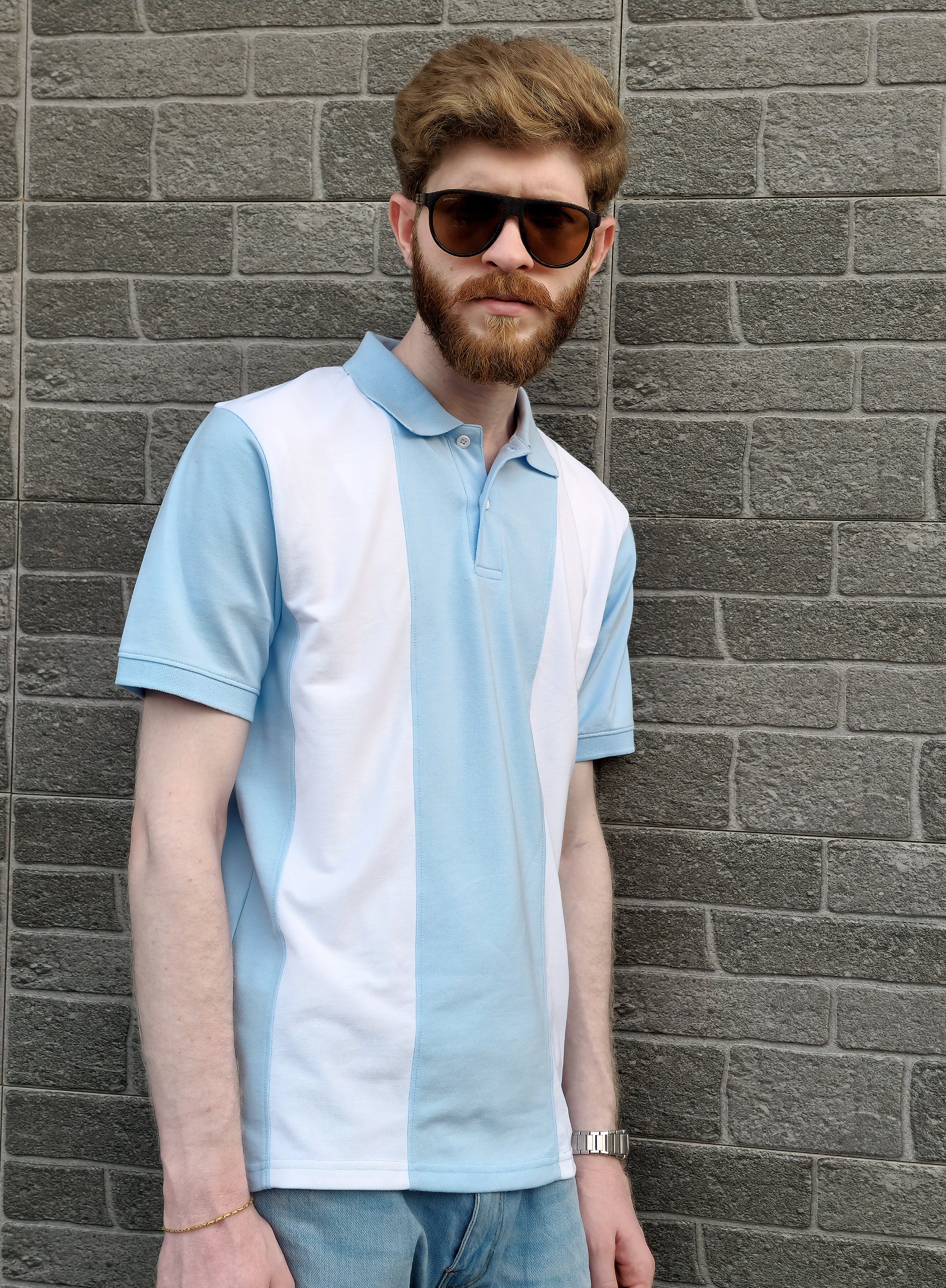 The Iceflow Polo – White Stream Design