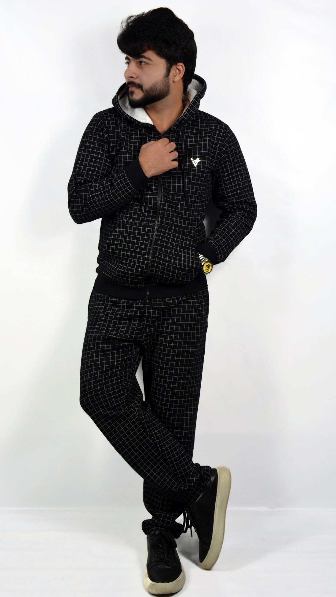 NightLattice Hoodie Set