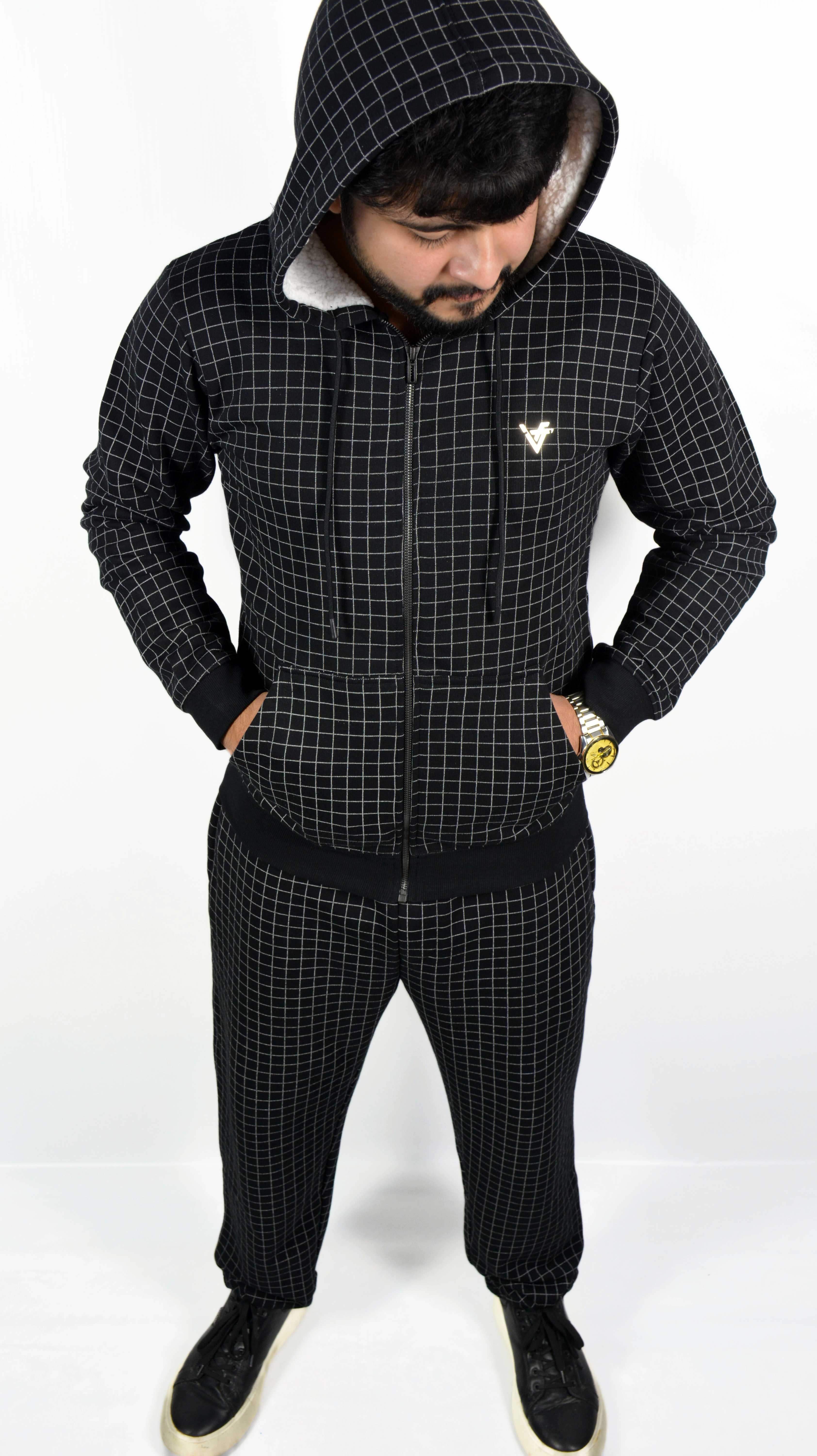 NightLattice Hoodie Set