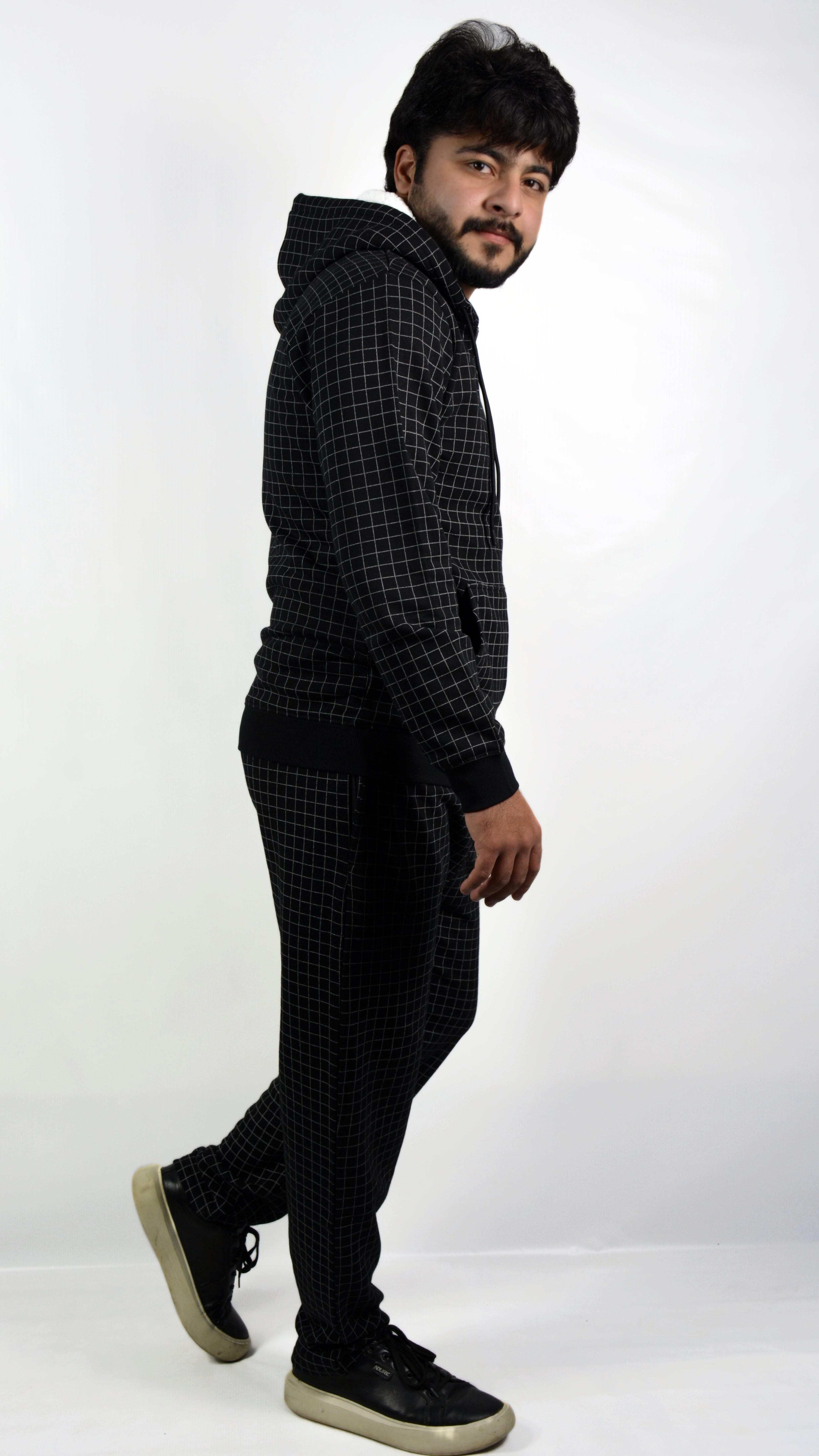 NightLattice Hoodie Set