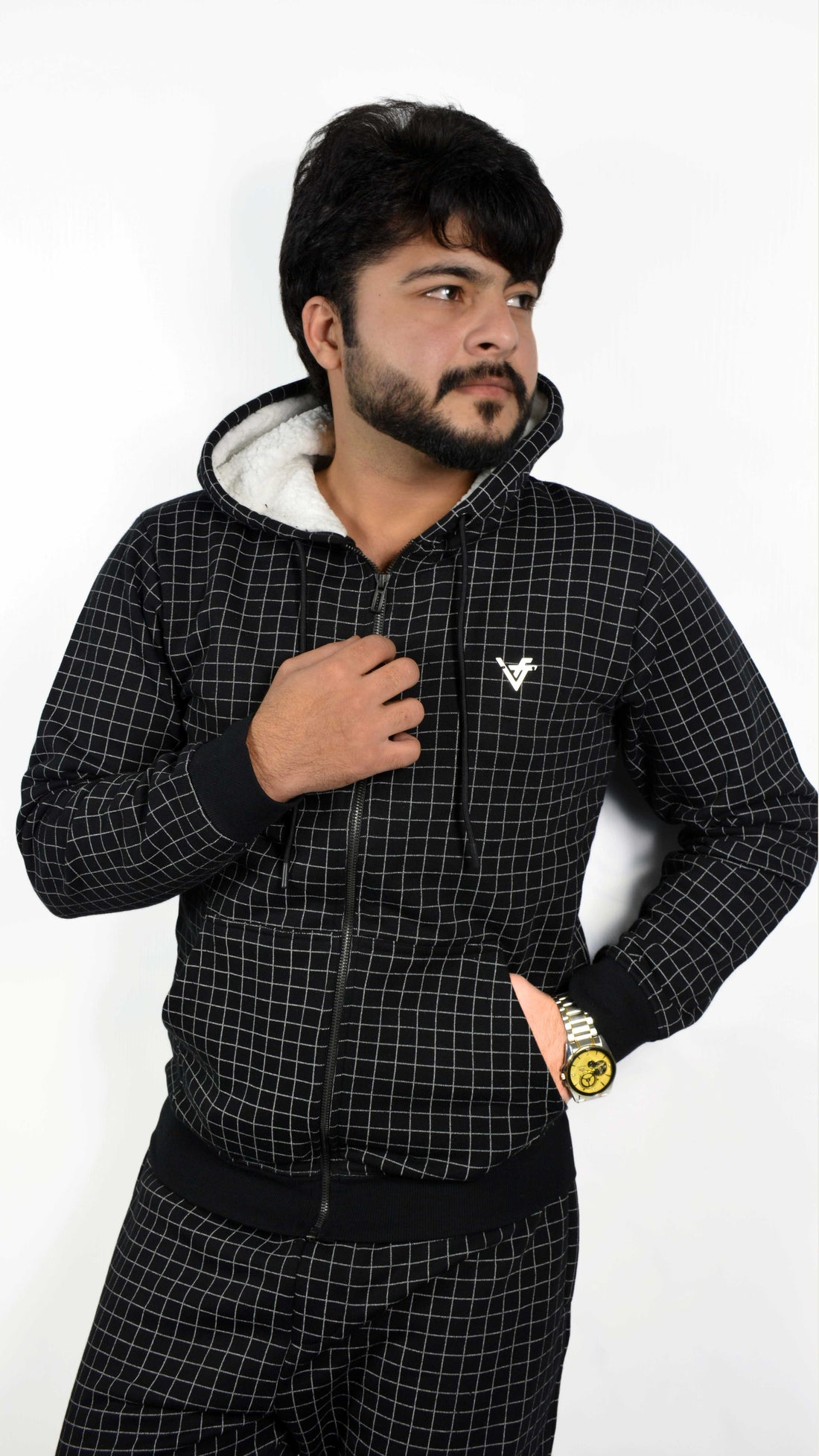 NightLattice Hoodie Set