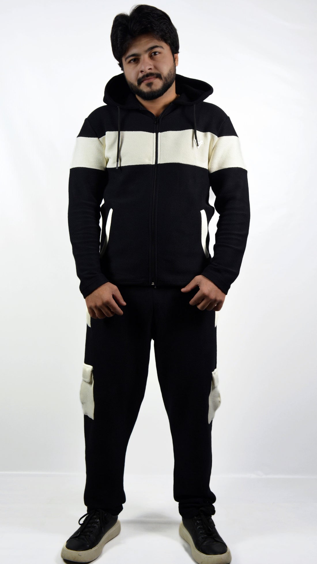 BlendX DualCraft Cargo Hoodie Set