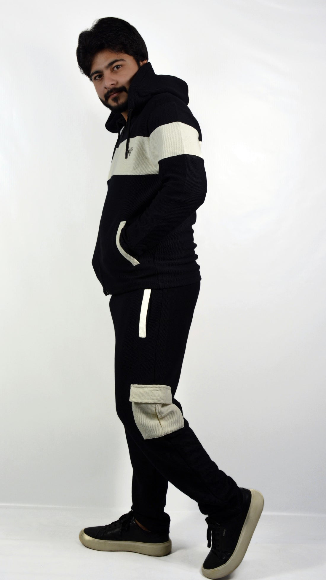 BlendX DualCraft Cargo Hoodie Set