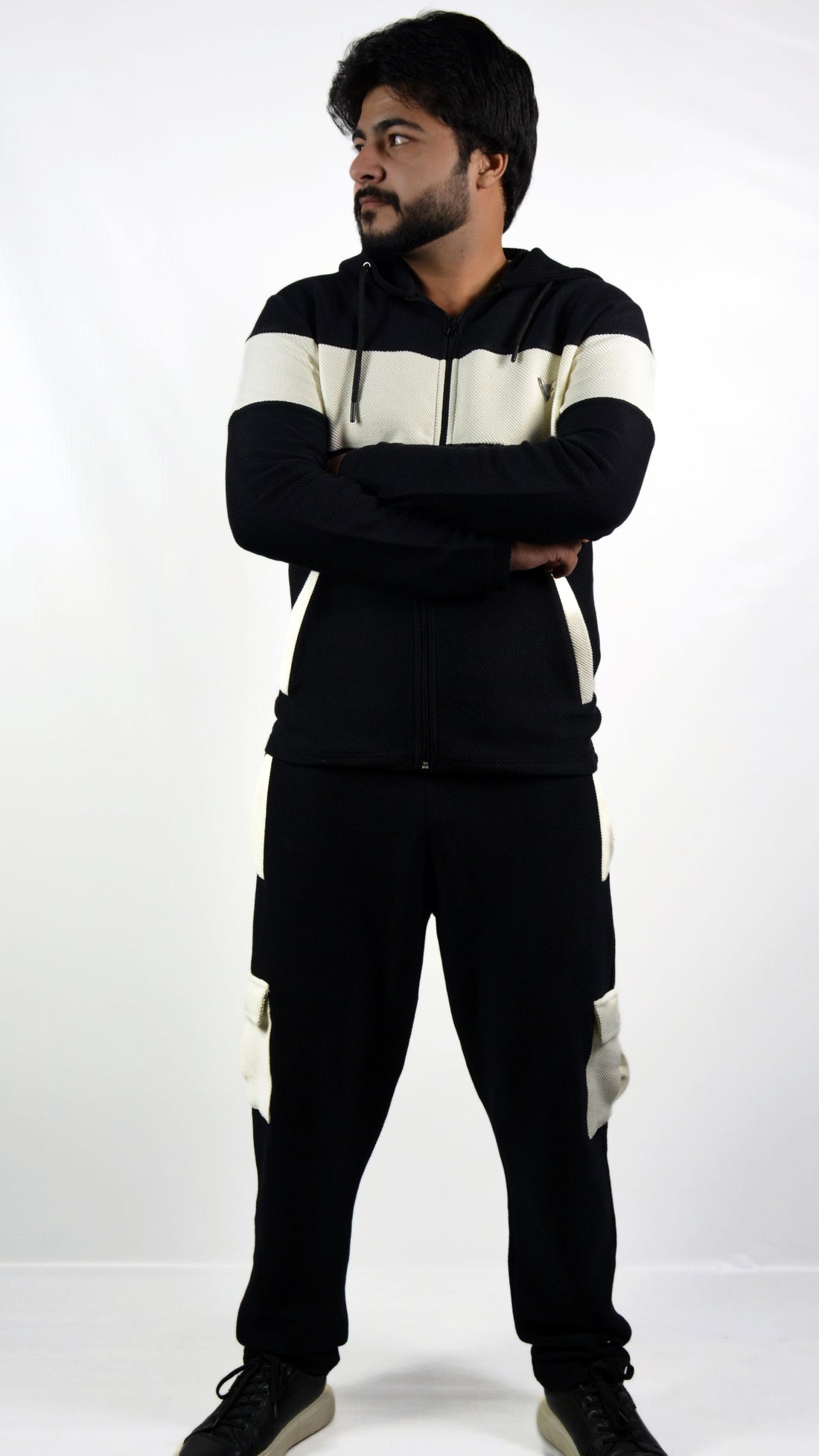 BlendX DualCraft Cargo Hoodie Set