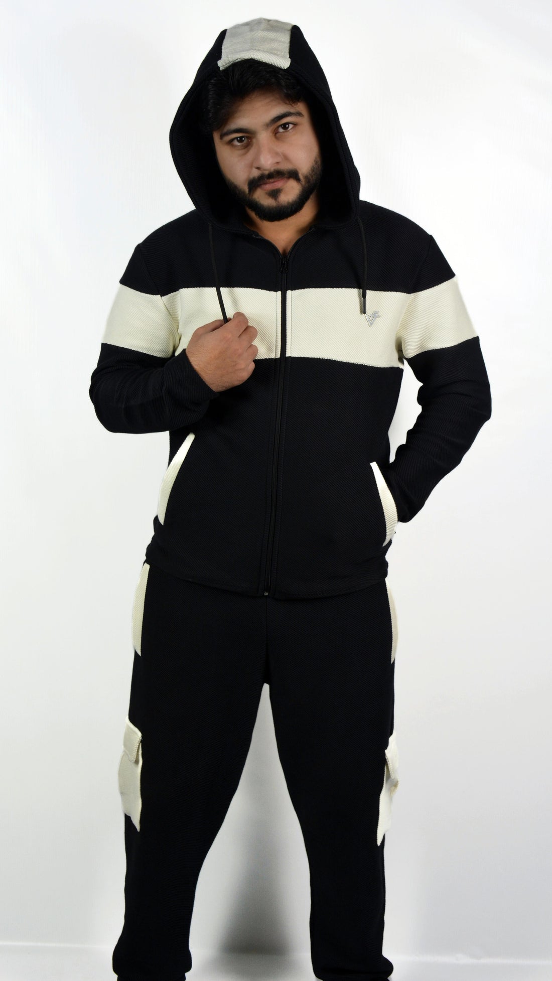 BlendX DualCraft Cargo Hoodie Set