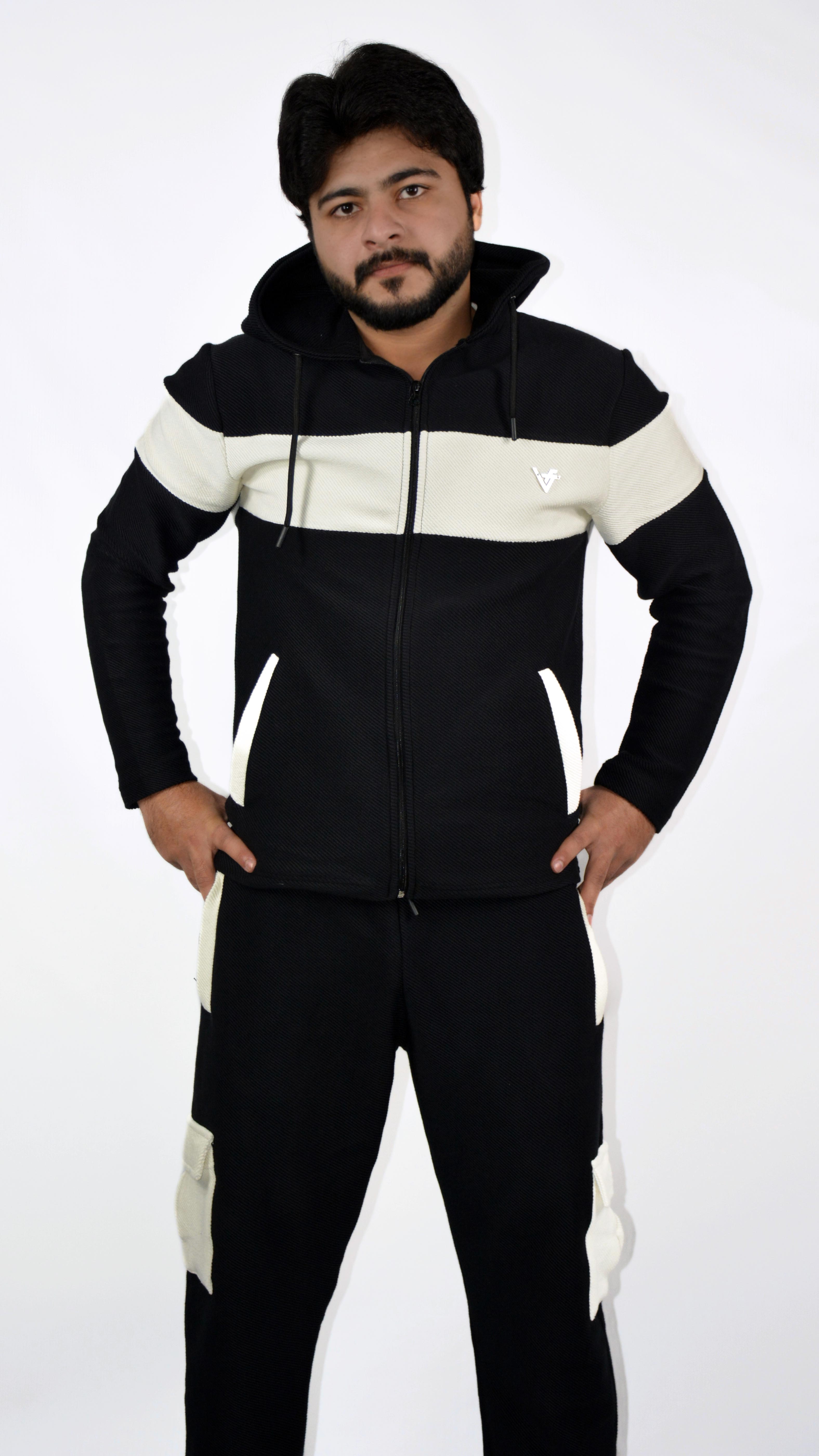 BlendX DualCraft Cargo Hoodie Set