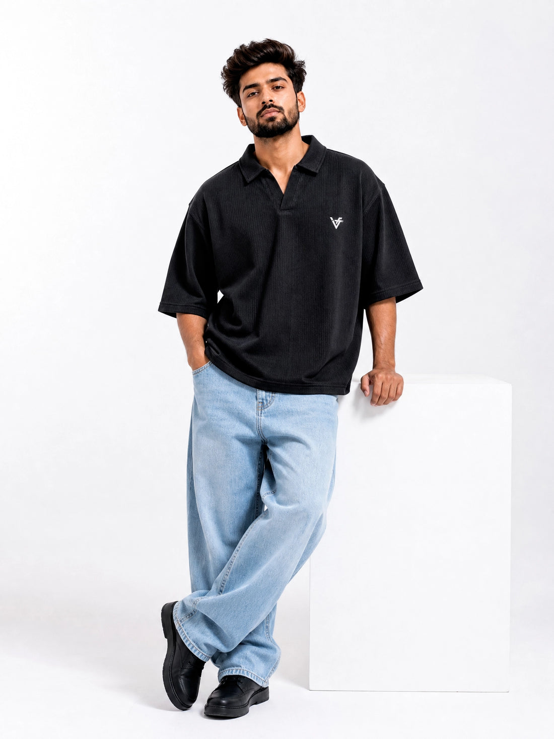 Johny Collar Baggy Fit Shirt