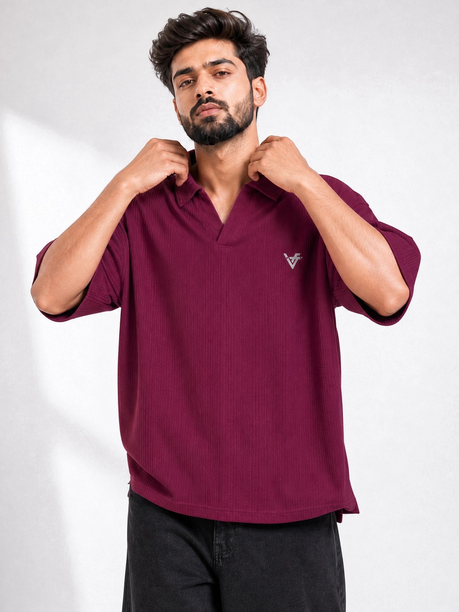 Johny Collar Baggy Fit Shirt