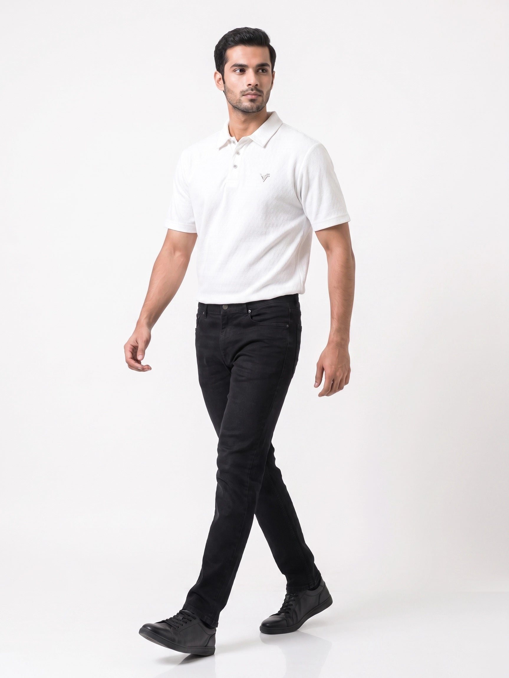 Elite Imported Cotton Textured Polo